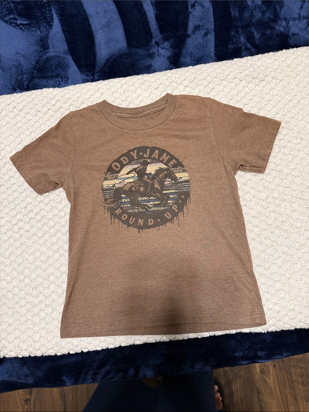 Brown Cody James Kids Short-Sleeve Graphic Tee